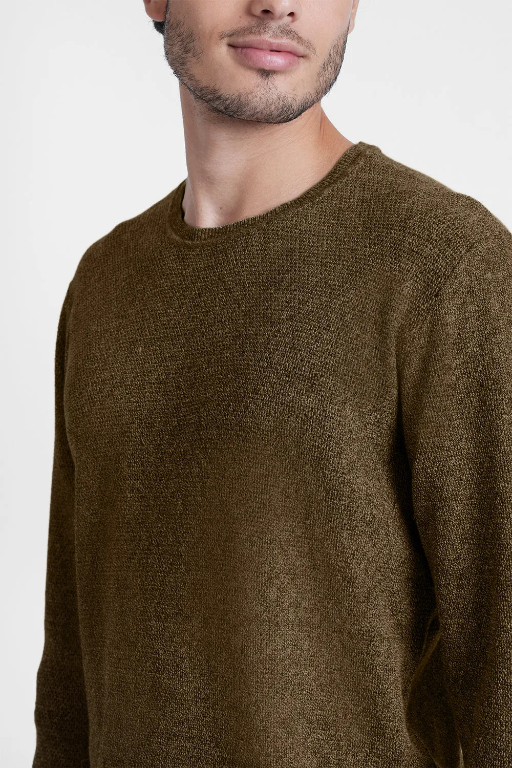 TRICOT MANGA LONGA GOLA CARECA MOLINE CASTOR