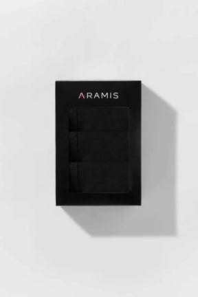 KIT CUECA BOXER CURTA COTTON PRETO