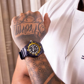 RELÓGIO MASCULINO CASIO ESPORTIVO ANALÓGICO A PROVA D'ÁGUA MRW-200HC-2BVDF