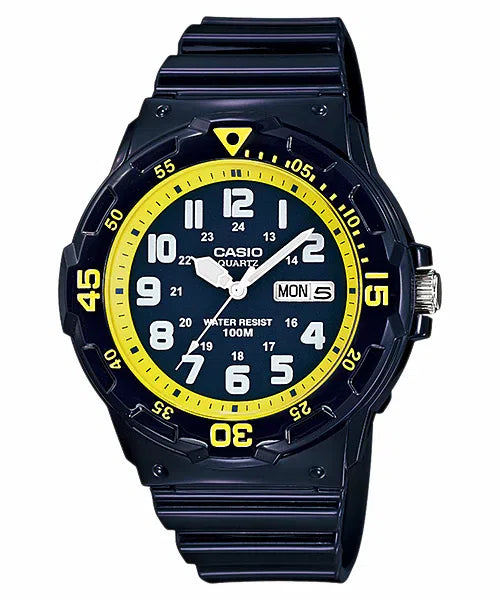 RELÓGIO MASCULINO CASIO ESPORTIVO ANALÓGICO A PROVA D'ÁGUA MRW-200HC-2BVDF